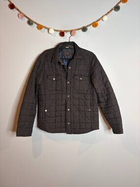 Tasso Elba brown quilted jacket